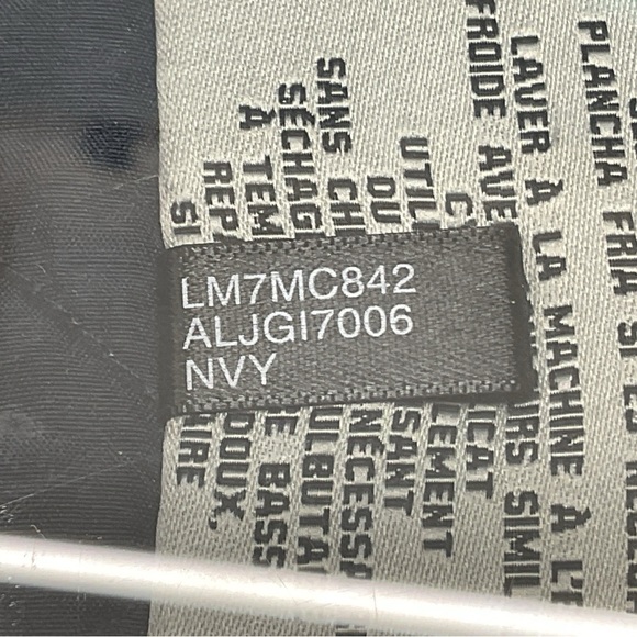 Vintage Levi’s Jacket Men’s XL Navy Blue Quilted Trucker Work Full Zip/ Button - Picture 12 of 12